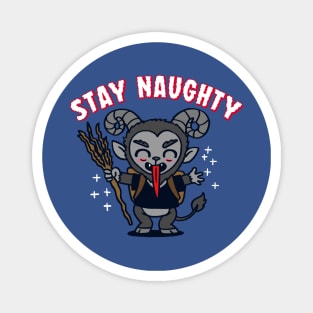 Funny Cute Merry Krampus Christmas Funny Meme Gift Magnet